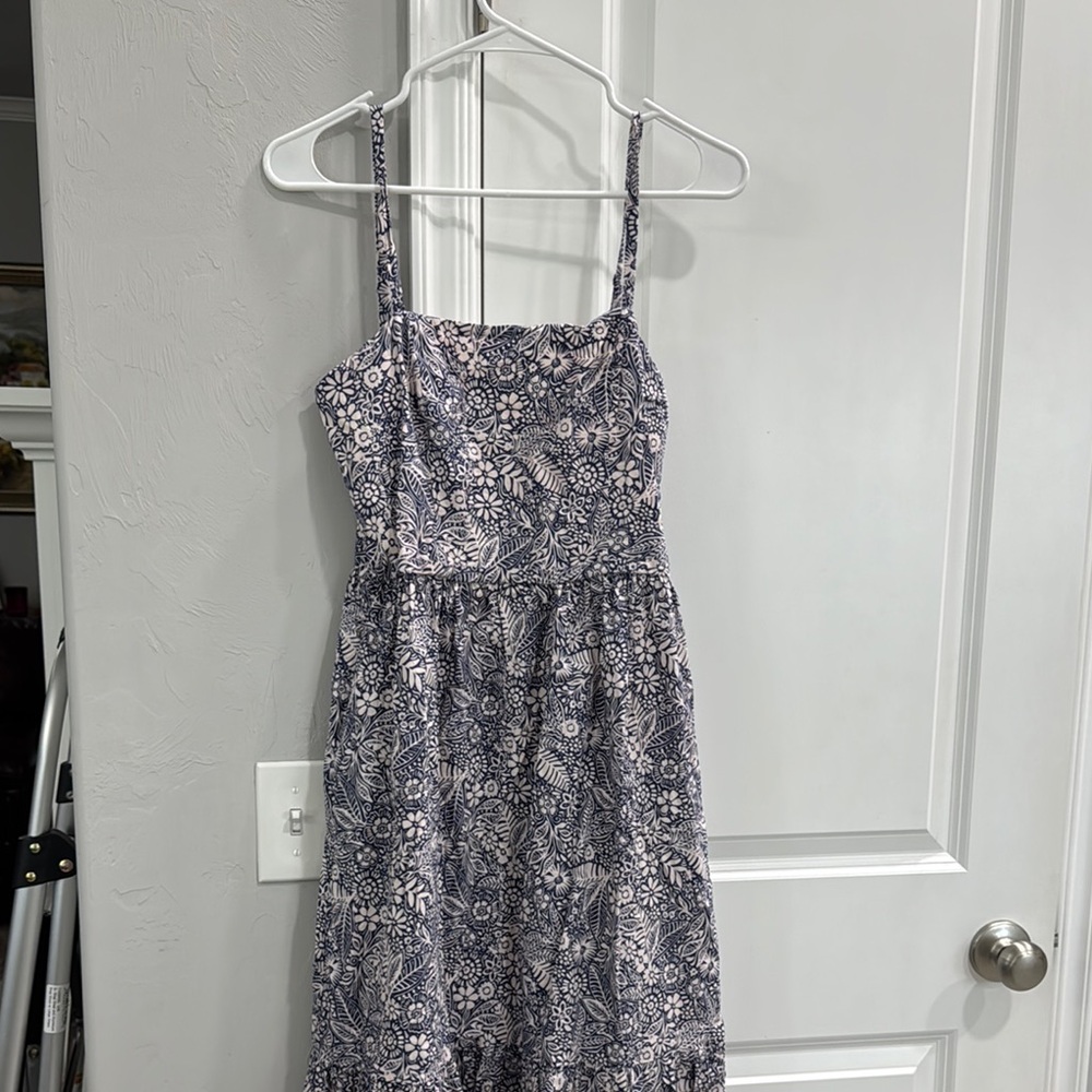 Evereve Black and White Maxi Sundress